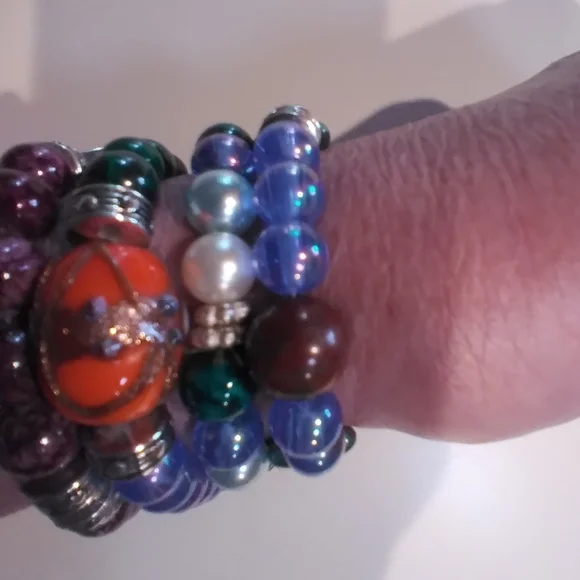 Boho Tree of Life Stretch Bead Bracelets 🌼 - Picture 6 of 10